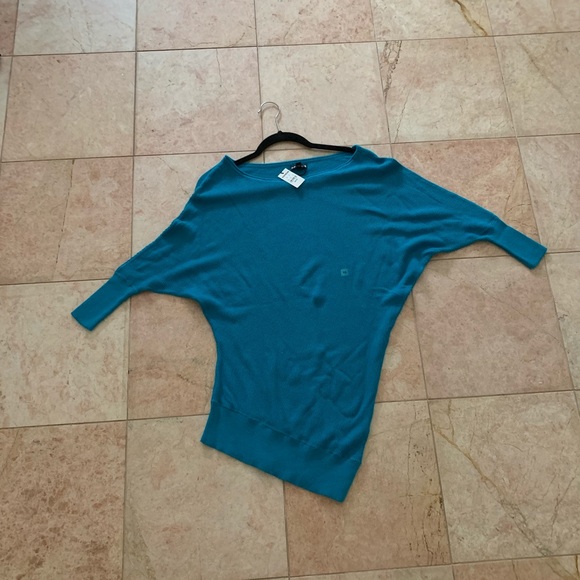 Express Women’s Tunic Sweater 3/4 Sleeve Knit Blouse- XS- NWT - Picture 8 of 8